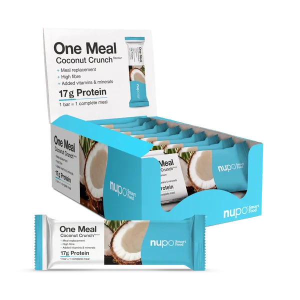 Nupo One Meal Bar Coconut Crunch, 60g. 1stk.