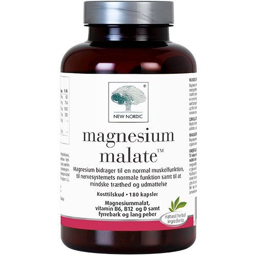 New Nordic Magnesium Malate 180 kaps.