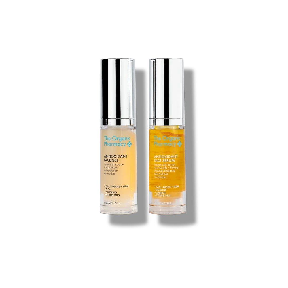The Organic Pharmacy Mini Antioxidant Duo Kit, 2x5ml billede