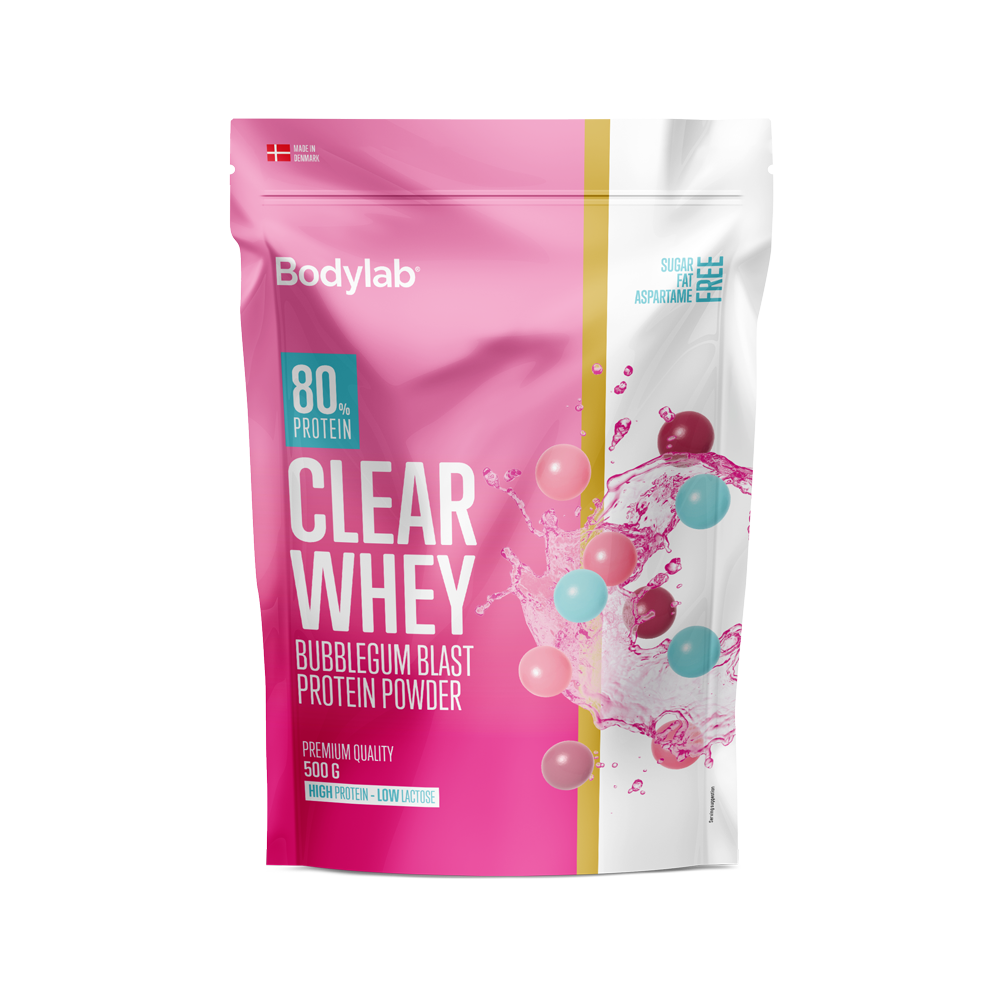 Bodylab Clear Whey Bubblegum Blast, 500 g.