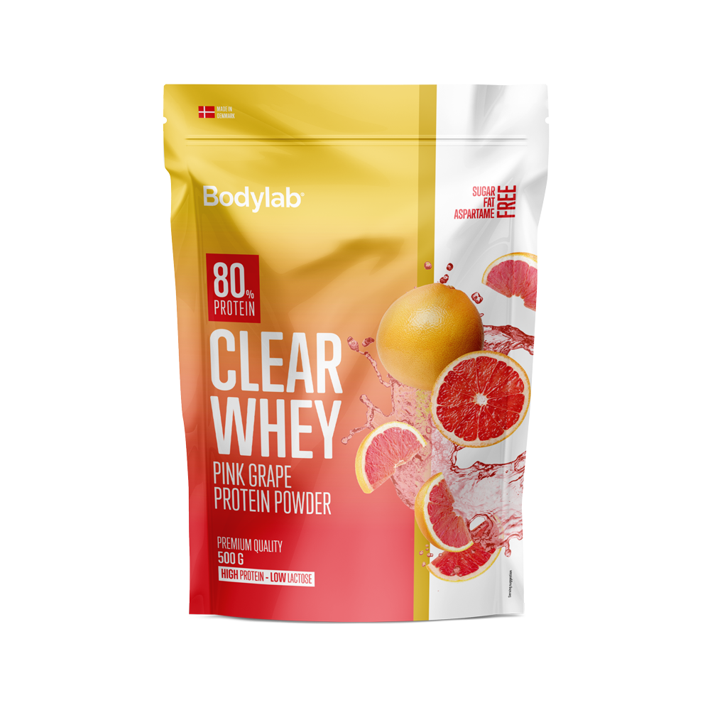 Bodylab Clear Whey Pink Grape, 500 g.