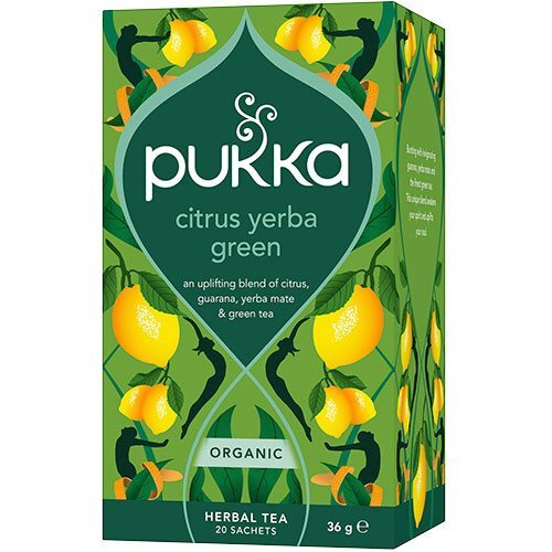 Pukka Citrus Yerba Green te Ø, 20br.