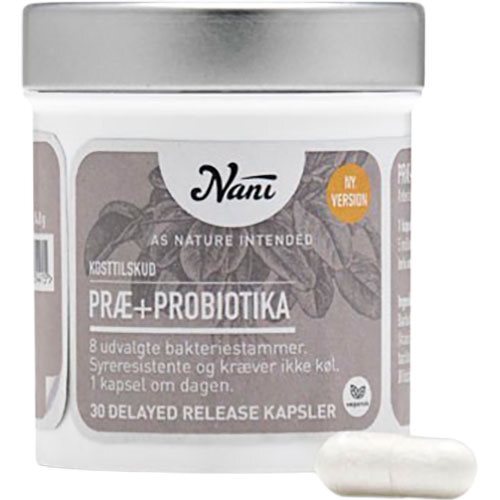Nani Præ+Probiotika - 30kap - REN velvære
