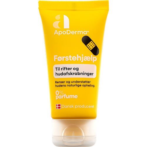 ApoDerma Førstehjælp til rifter og hudafskrabninger, 30ml.
