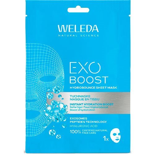 Weleda Exo Boost Hydrobounce Sheet Mask, 1 stk. 20ml.