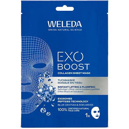 Weleda Exo Boost Collagen Sheet mask, 1 stk. 20ml.