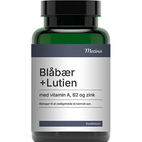Mezina Blåbær Og Lutein 90tab - REN velvære