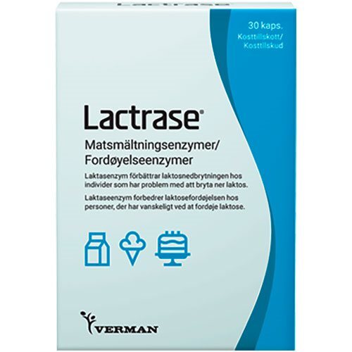 Biosym Lactrase 30kap - REN velvære