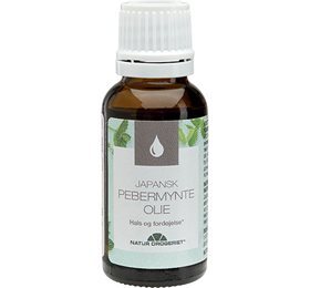 Natur Drogeriet Japansk Pebermynteolie, 20ml.