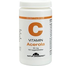 Natur Drogeriet Acerola med C-vitamin, 100tab.