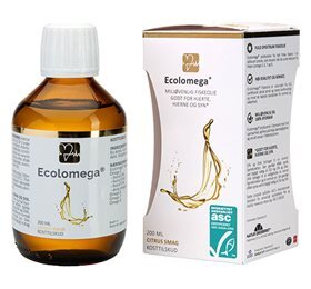 Natur Drogeriet Ecolomega fiskeolie, 200ml.