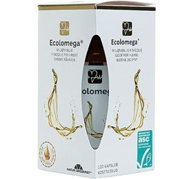 Natur Drogeriet Ecolomega kapsler, 120kap.