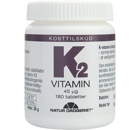 Natur Drogeriet K2-vitamin, 180tab.