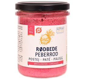 Rømer Rødbede og Peberrod Postej É, 180g.