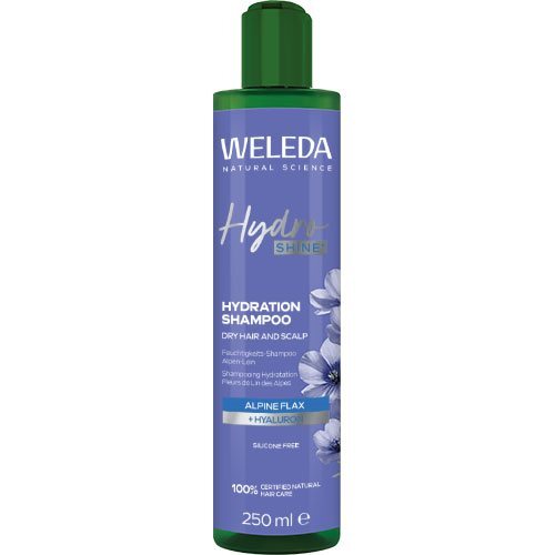 Weleda Hydro Shine Hydration Shampoo, 250ml.