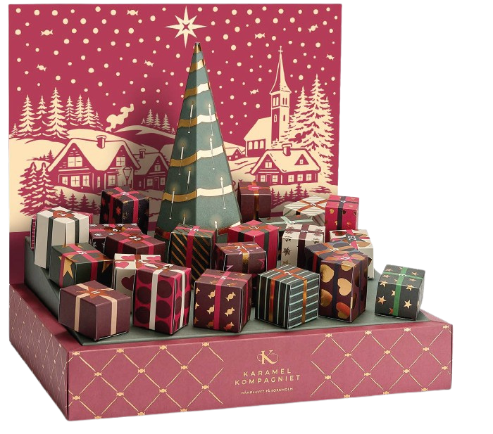 Karamelkompagniet Julekalender 3D 2026, 412g. Early Bird
