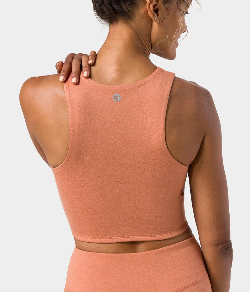 Manduka "Dhara" Tank, Clay Heather