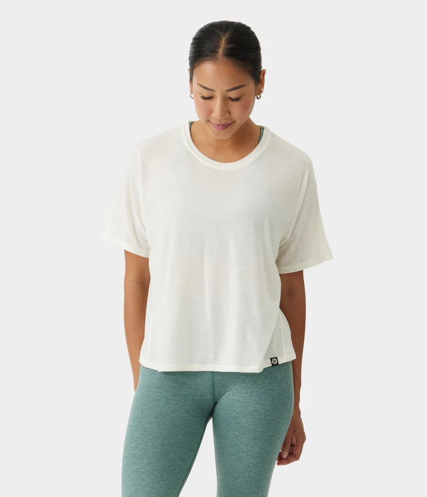 Manduka Atmana Tee, Sea Salt