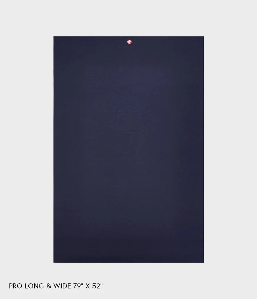 Manduka PRO Yogamåtte Long & Wide 200x132cm, Midnight