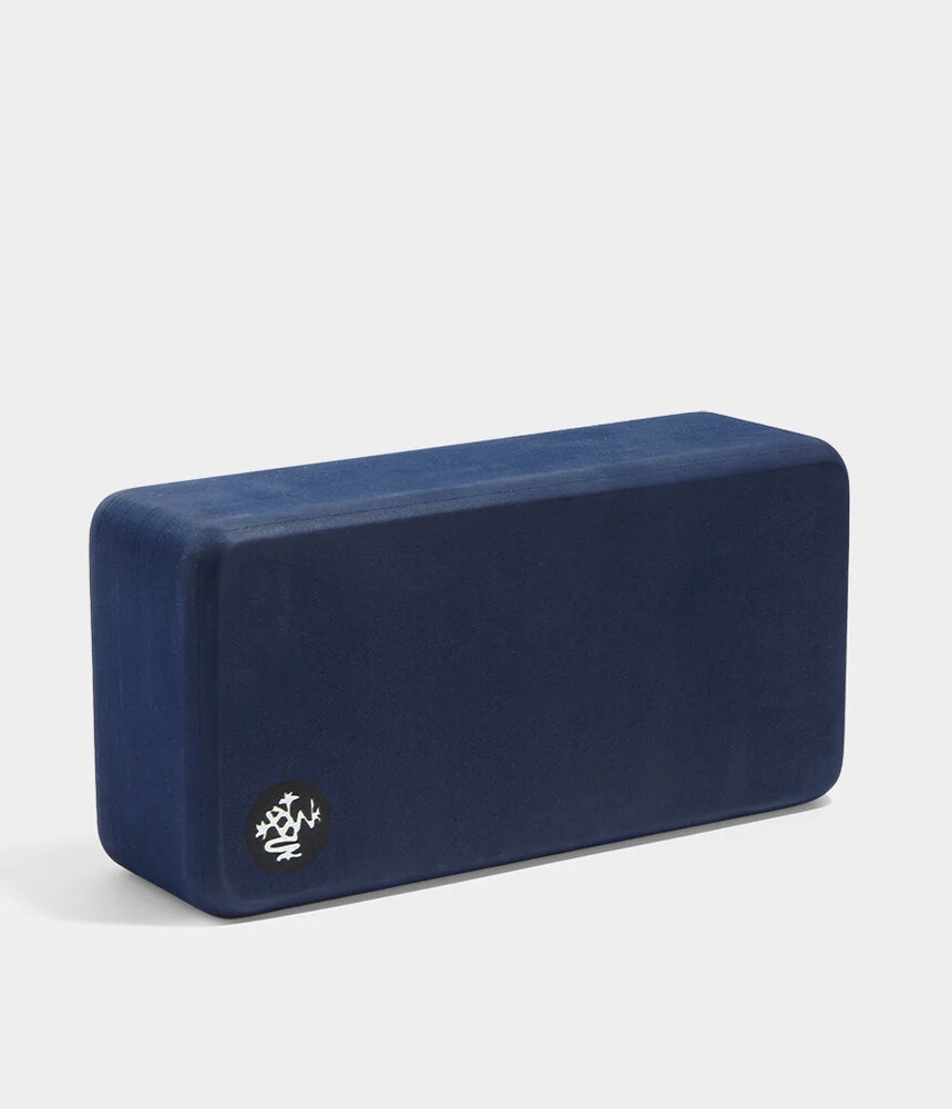 Manduka Lean Recycled Foam Yogablok, Midnight