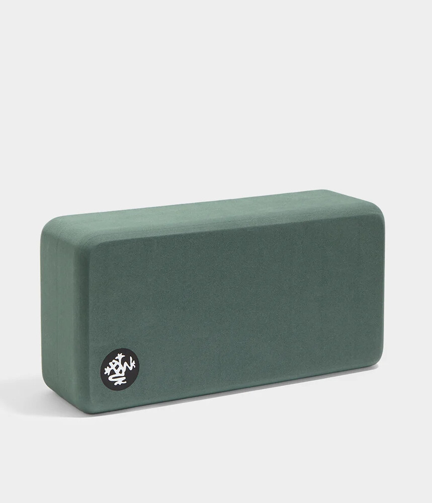 Manduka Lean Recycled Foam Yogablok, Sage