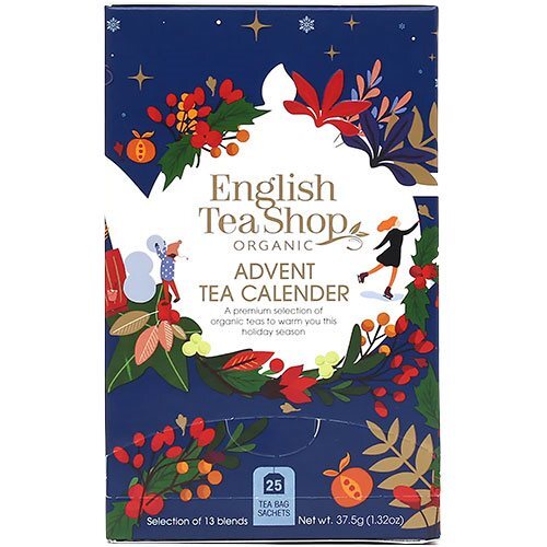 English Tea Shop Julekalender Teæske (Blå) Ø, 25 br.