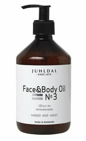 Billede af Juhldal Face & Body Oil no. 3, 500ml hos Ren-velvaereshop.dk