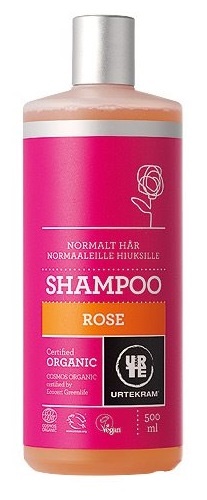 Urtekram rose Shampoo, 500ml.
