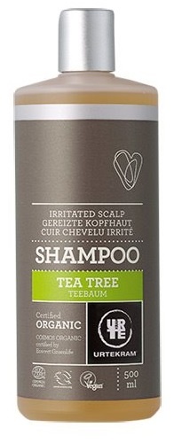 Urtekram tea tree Shampoo, 500ml.