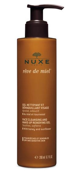 Nuxe RÃ¨ve de Miel Face Cleansing and Makeup Removing Gel, 200ml.