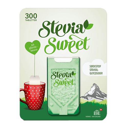 Billede af Stevia Sweet Hermesetas, 300tab. hos Ren-velvaereshop.dk