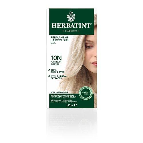Billede af Herbatint 10N hårfarve Platinium Blond, 150ml hos Ren-velvaereshop.dk
