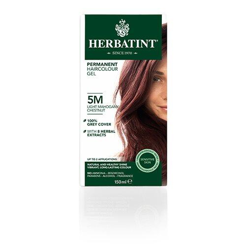 Billede af Herbatint 5M hårfarve Light Mahogany Chestnut, 150ml