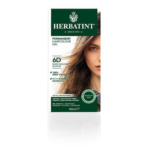 partikel element Abundantly Herbatint 6D hårfarve Dark Golden Blond, 150ml