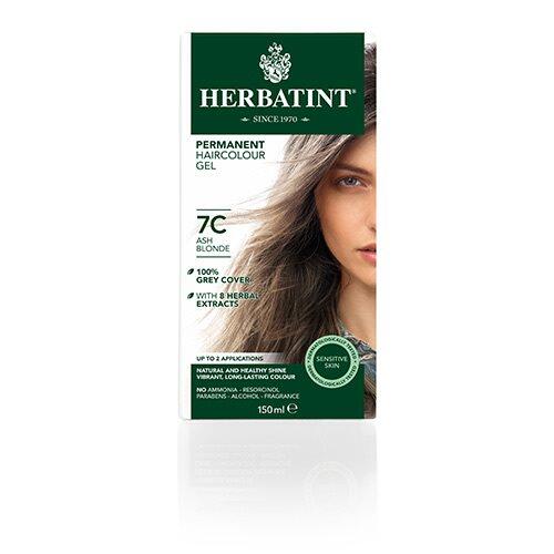 Billede af Herbatint 7C hårfarve Ash Blonde, 150ml hos Ren-velvaereshop.dk