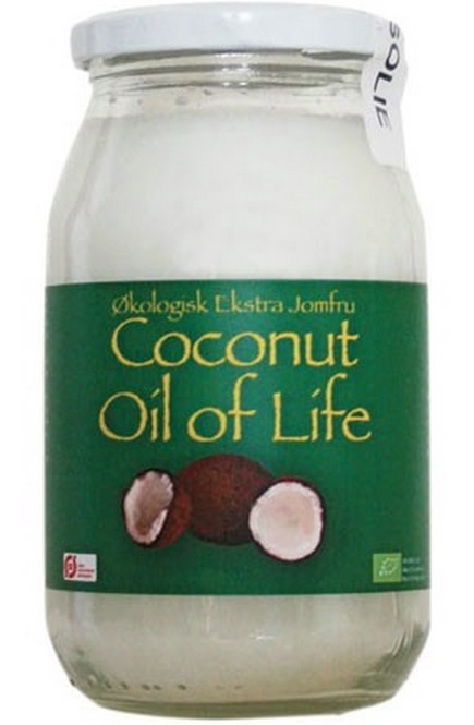 Billede af Kokosolie - oil of life 500ml. hos Ren-velvaereshop.dk