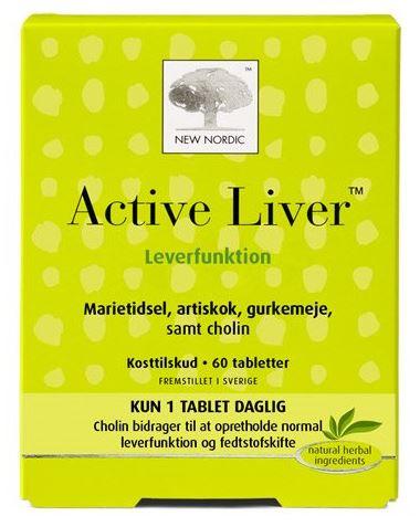 Billede af Active liver, 60tab.