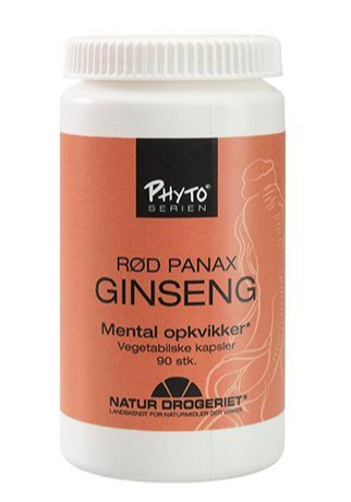 Billede af Rød Ginseng 400 mg, 90kap. hos Ren-velvaereshop.dk