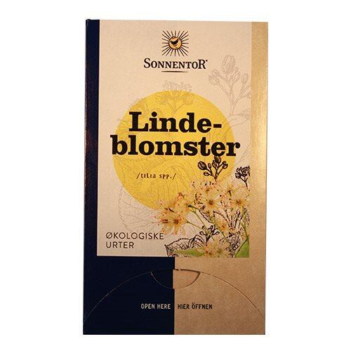 Se Sonnentor Lindeblomster Ø, 35g. hos Ren-velvaereshop.dk