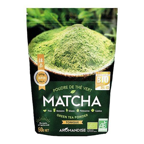 Billede af Matcha te (green tea powder) Ø, 50g. hos Ren-velvaereshop.dk