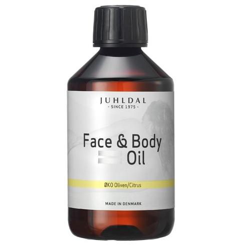 Billede af Juhldal Face & Body Oil no. 4 oliven/citrus, 100ml.
