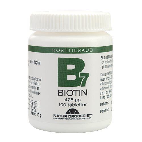 Natur Drogeriet Biotin 425 100 Tab